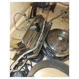 Collection of Vintage Kitchen Appliances and Silver Plated Ware