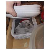 Assorted Holiday Dinnerware Set with Flatware