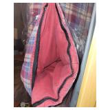 Vintage Plaid Sleeping Bag