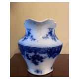 Grindley Flow Blue Antique Osborne Pattern Dinnerware Set