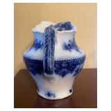 Grindley Flow Blue Antique Osborne Pattern Dinnerware Set