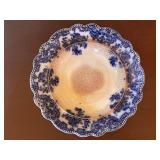 Grindley Flow Blue Antique Osborne Pattern Dinnerware Set