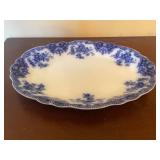 Grindley Flow Blue Antique Osborne Pattern Dinnerware Set