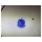 Set of 7 Assorted Antique Flow Blue Dishes English and German