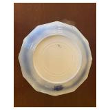 Set of 7 Assorted Antique Flow Blue Dishes English and German