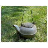 Wrought Iron Range Co Kettle with Original Lid - Saint Louis