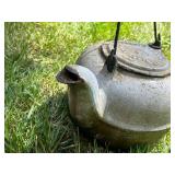 Wrought Iron Range Co Kettle with Original Lid - Saint Louis