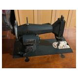 Kenmore Vintage Sewing Machine in Wooden Cabinet