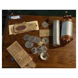 Ateco Vintage Cookie Maker with Discs and Instructions