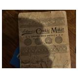Ateco Vintage Cookie Maker with Discs and Instructions