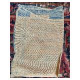 Large 9x12 Karastan Sarouk Wool Area Rug with Floral Pattern