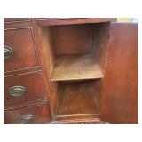 Antique Wooden Buffet Sideboard - Storage Contents Not Included