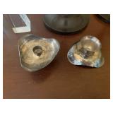 Collection of Vintage Candle Holders and Decor Items incl Danish