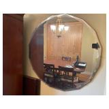 Vintage Octagonal Wall Mirror
