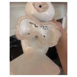 Pair of Italian Ceramic Dove Figurines