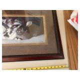 Framed Artwork - Rabbits - Milk Weed, Snips and Jams