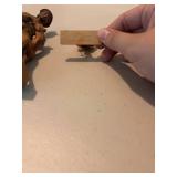 Set of Norwegian, Canadian, Etc Hand-Carved Wooden Figurines incl. Agnes Dube