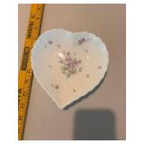 Collection of Assorted Decorative Porcelain Plates and Trinkets