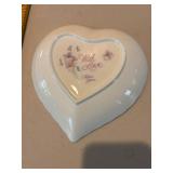 Collection of Assorted Decorative Porcelain Plates and Trinkets