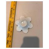 Collection of Assorted Decorative Porcelain Plates and Trinkets