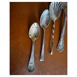Assorted Collection of 4 Sterling Silver Souvenir Spoons - 46 grams