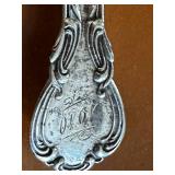 Assorted Collection of 4 Sterling Silver Souvenir Spoons - 46 grams