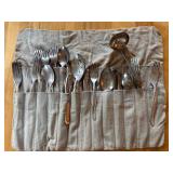 Set of Carlton Silver Plate Cutlery