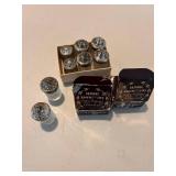 Collection of Sterling Silver Salt and Pepper Shakers in Original Boxes