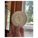 Collection of 3 Lladro and Danish Porcelain Figurines with Mini Plate