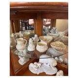 Set of Irish Belleek Porcelain Collectibles - Including Black Marks