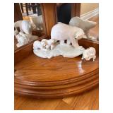 Limited Edition Polar Bear Family Figurine Set