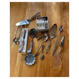 Collection of Antique and Vintage Serving Utensils