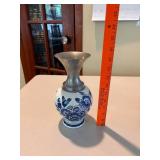 Delft Holland Vase, Gouda Vase, and Pair of Salt & Pepper Shakers