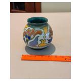 Delft Holland Vase, Gouda Vase, and Pair of Salt & Pepper Shakers