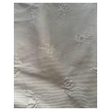 King Size Coverlet with Floral Details and L.L. Bean Comforter