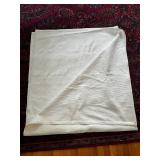 King Size Coverlet with Floral Details and L.L. Bean Comforter