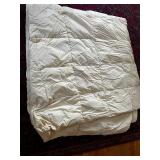 King Size Coverlet with Floral Details and L.L. Bean Comforter