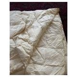 King Size Coverlet with Floral Details and L.L. Bean Comforter