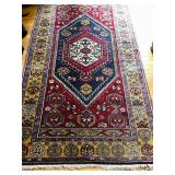 Vintage Yahyali Rug with Intricate Geometric Patterns - 42" x 84"