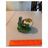 Vintage Weller Pottery Frog Planter
