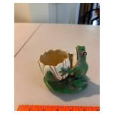 Vintage Weller Pottery Frog Planter