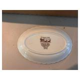 Set of Vintage Johnson Bros Coaching Scenes and German Porcelain Cup