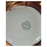 Set of Vintage Johnson Bros Coaching Scenes and German Porcelain Cup