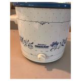 Set of Oster Belgian Waffle Maker and Rival Crock-Pot