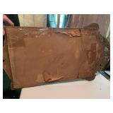 Vintage Ornate Gold Framed Wall Mirror