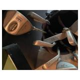 Set of Golfcraft Tour Staff Golf Clubs with Carrying Bag