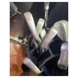 Complete Set of Golf Clubs with Bag