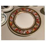 Vintage Collection of Porcelain Bone China Tea Cups and Plate