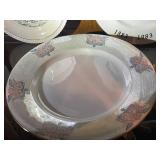 Collection of Commemorative Church Plates and Vintage Ceramic Platters