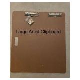 Large Artist Clipboard with Double Clips